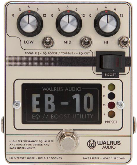 Walrus Audio EB-10 Preamp EQ Boost