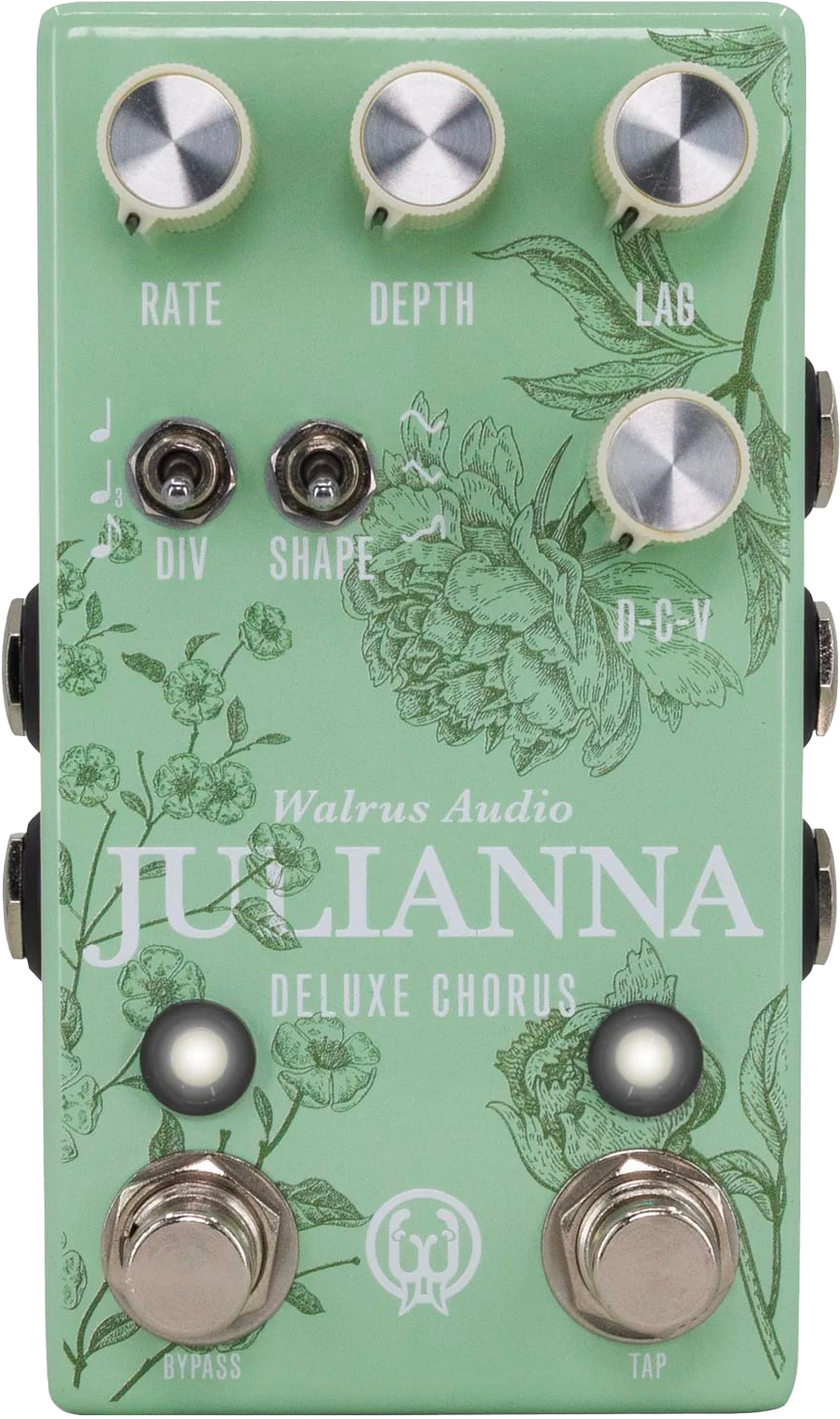 Walrus Audio Julianna Deluxe Chorus Vibrato Floral Series