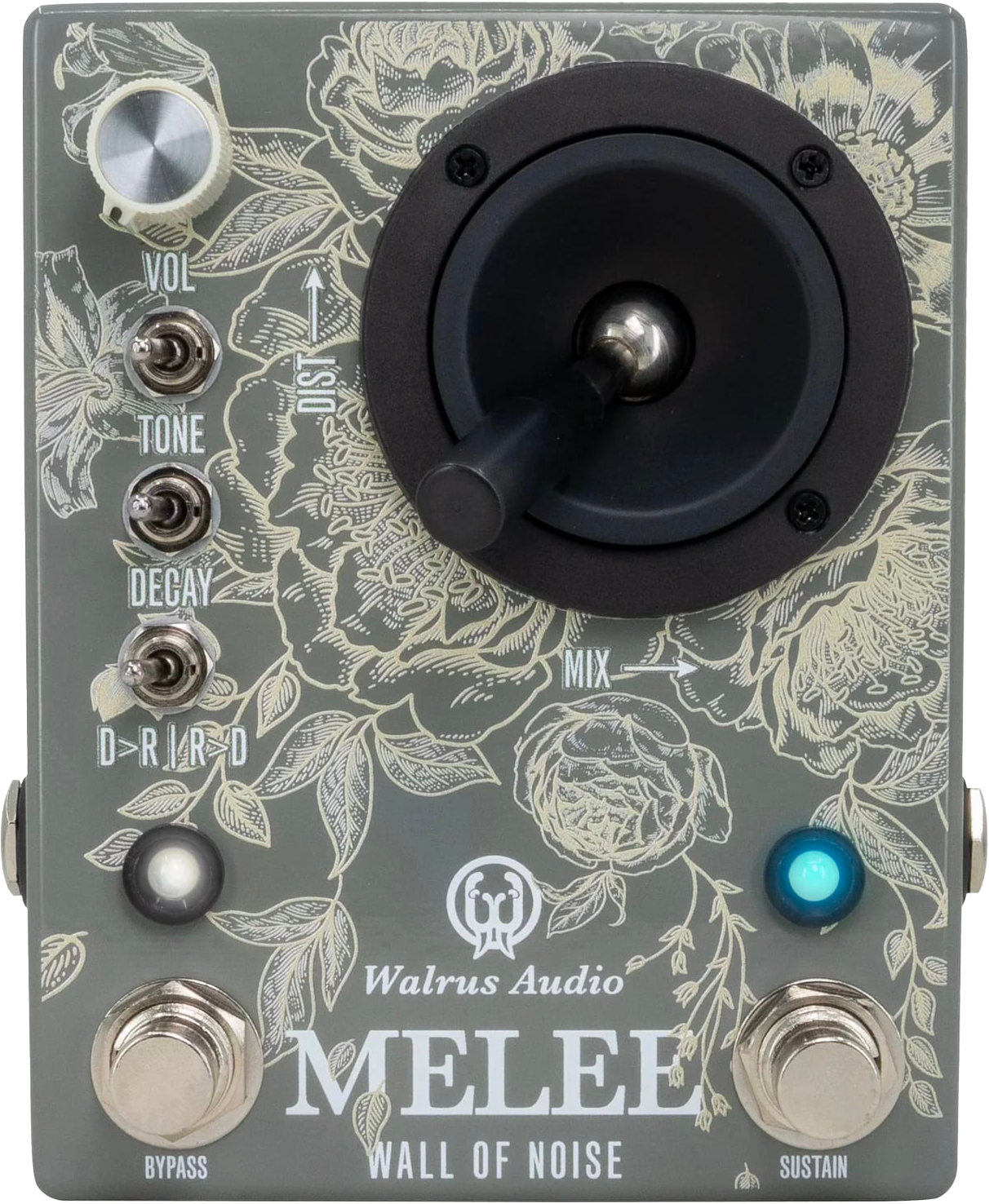 Walrus Audio Melee Wall of Noise Floral Series