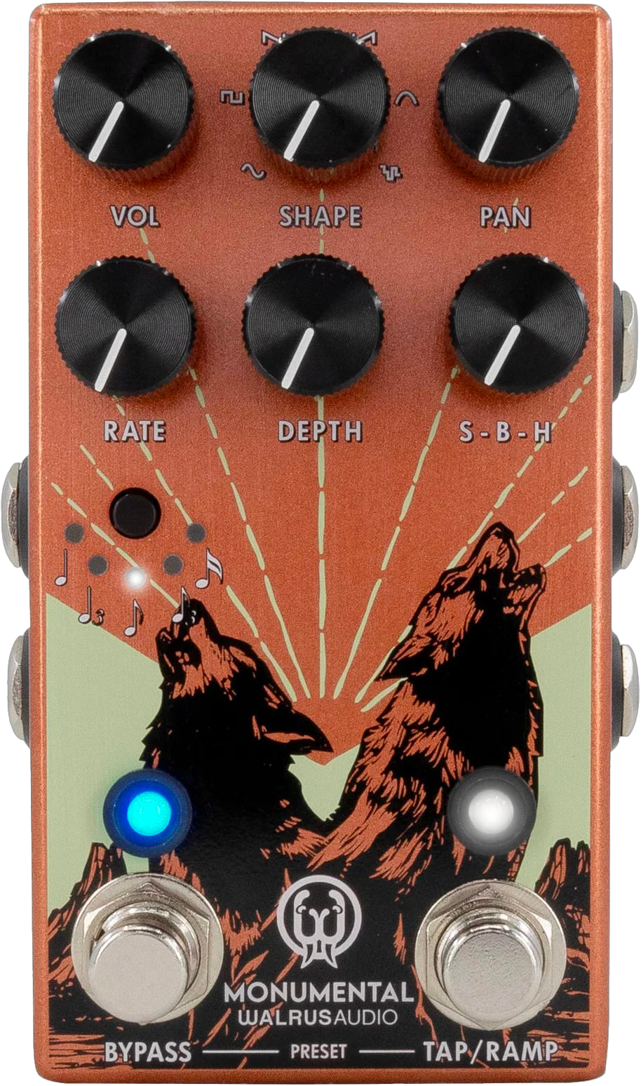Walrus Audio Monumental Harmonic Stereo Tremolo
