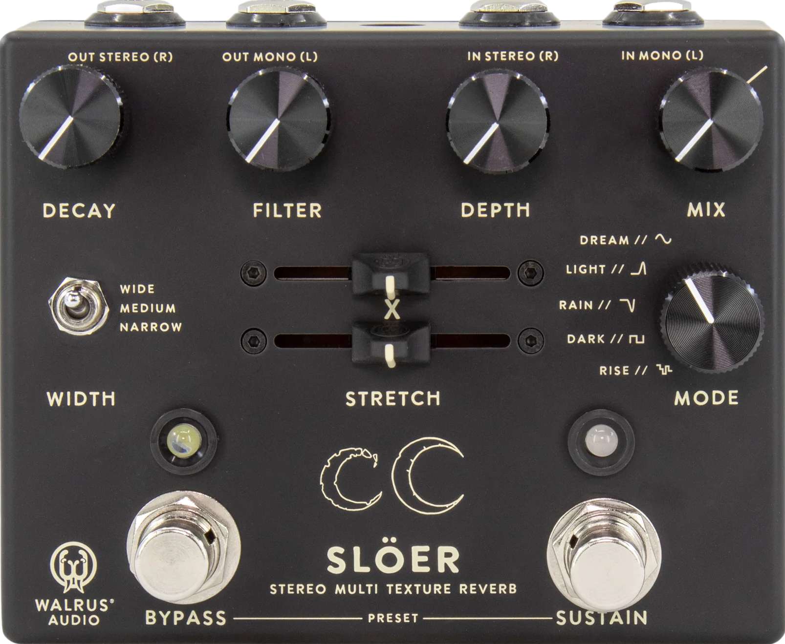 Walrus Audio Slöer Black