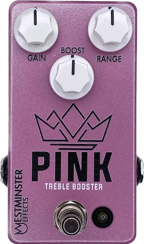 Westminster Effects Pink Treble Booster