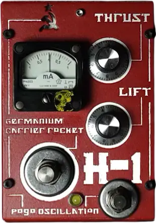 Wrought Iron Effects H-1 Germanium carrier rocket