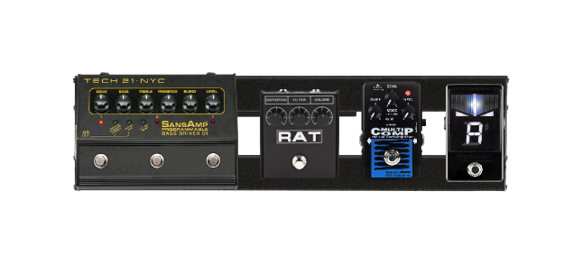 Nixon Provencher's Bass Pedalboard