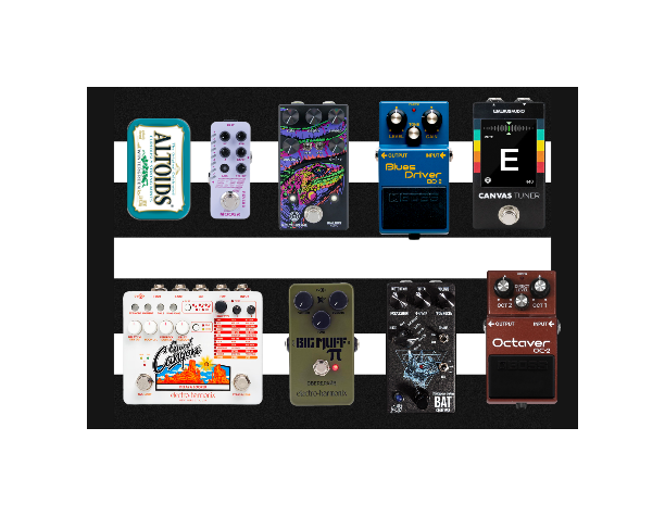 Alt Rock pedalboard