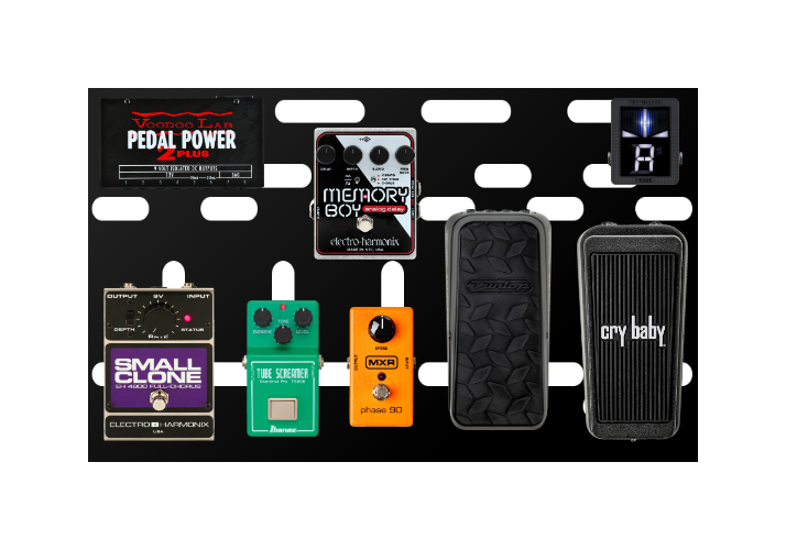 Mr. Jobs's Zakk Wylde-Esque Pedalboard