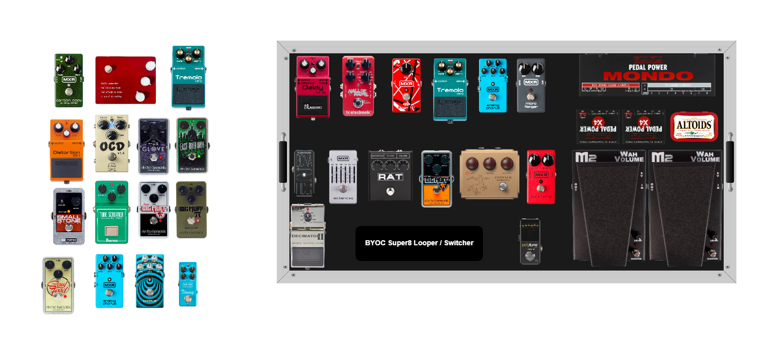 G-TOUR PEDALBOARD-XLGW
