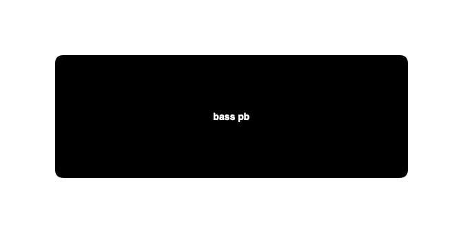 bass