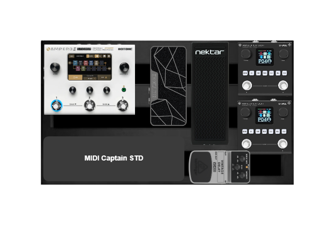 Pedalboard MIDI Captain STD