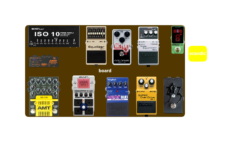 Metal board