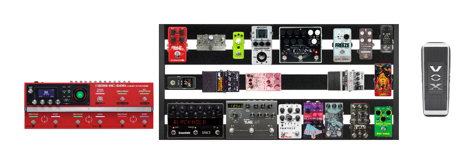 Main pedal board